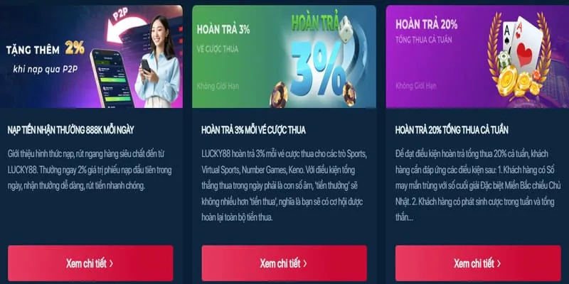 Chương trình khuyến mãi tặng thưởng hấp dẫn tại 79king78